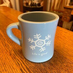 Life is Good Snowflake "Do What You Like. Like What You Do" Coffee Cup Mug